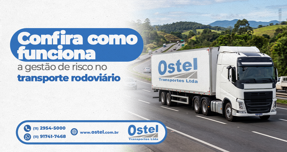 Confira como funciona a gestão de risco no transporte rodoviário